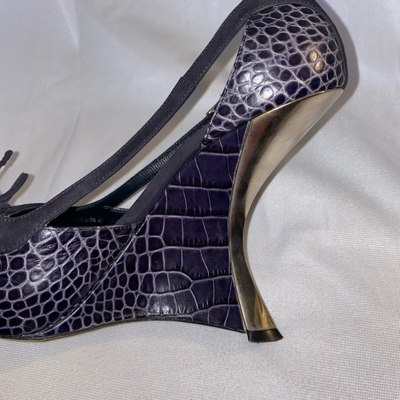 Christian Dior Leather Wedges - Picture 9 of 13